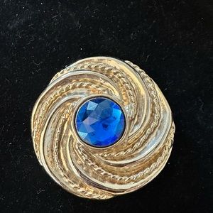 Vintage Cabochon Scarf Clip